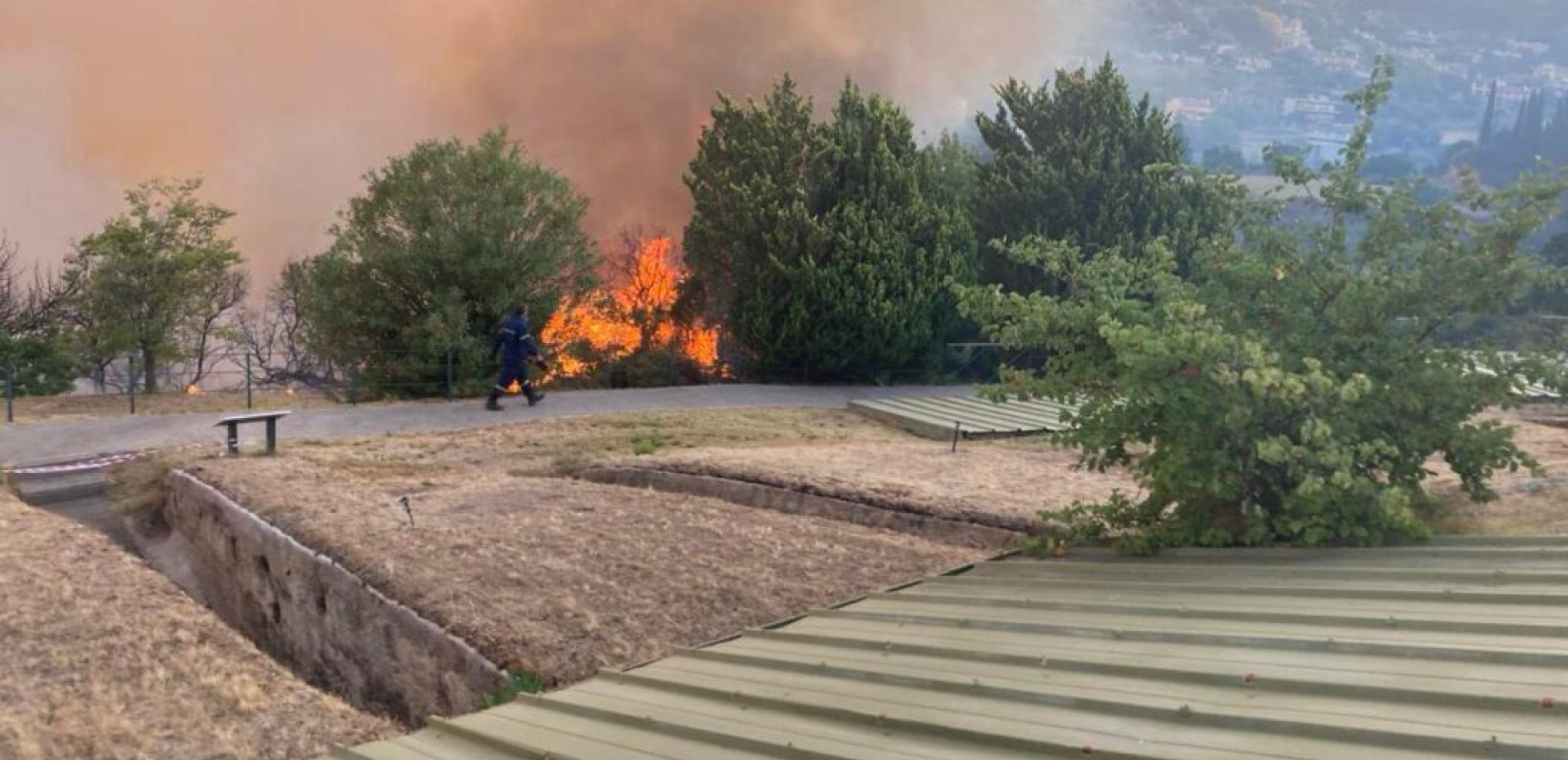 Αχαΐα: Περιορισμένες οι ζημίες από την φωτιά στον αρχαιολογικό χώρο της Βούντενης