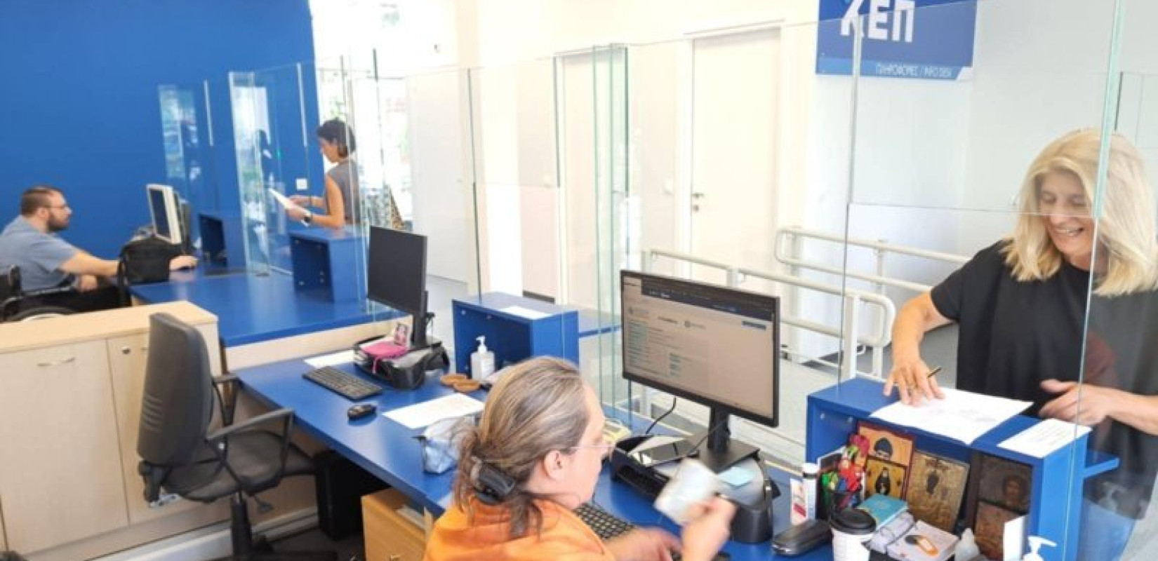 Καλαμαριά: Νέο, σύγχρονο ΚΕΠ στον Φοίνικα - Πάνω από 100 αιτήματα την πρώτη εβδομάδα