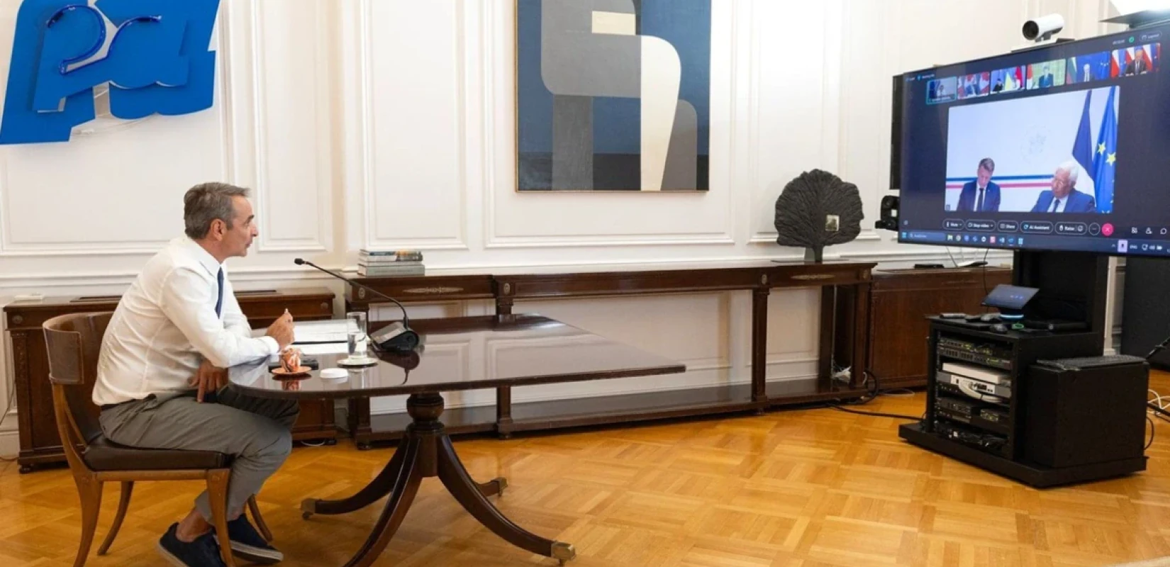 Μητσοτάκης στην τηλεδιάσκεψη ηγετών για την Ουκρανία: Τα σύνορα δεν αλλάζουν δια της βίας