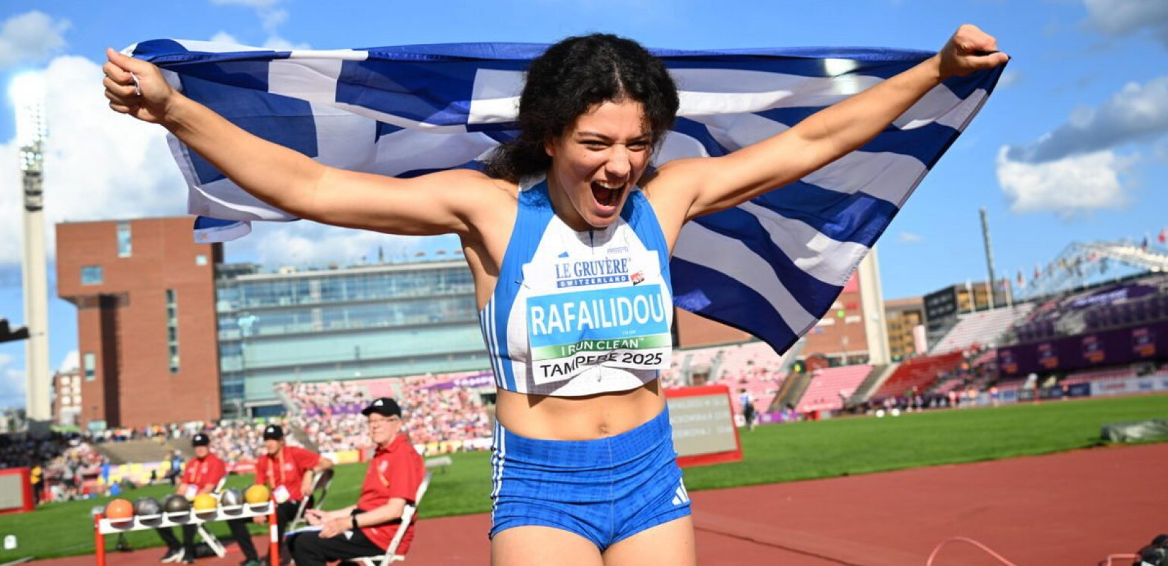 Στίβος: Στην κορυφή της Ευρώπης η Ραφαηλίδου στη σφαιροβολία