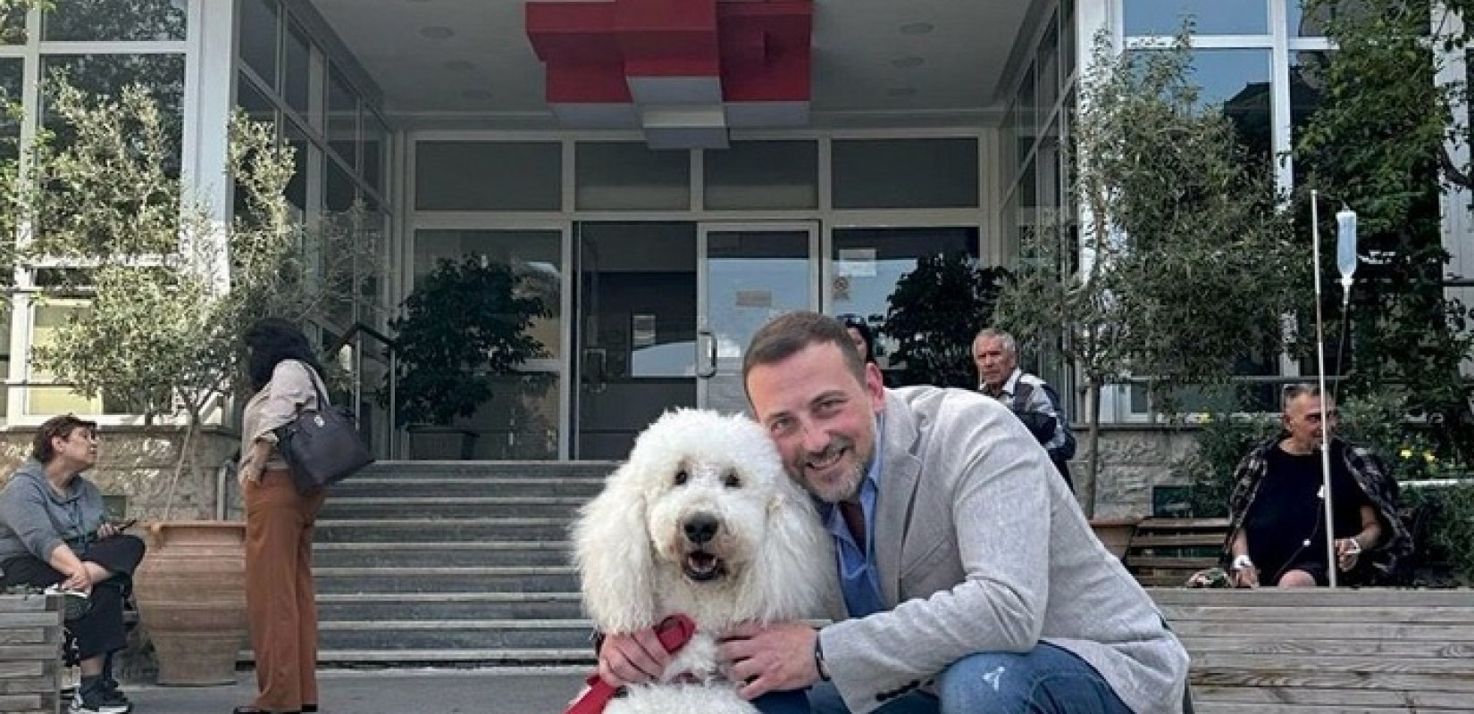 Αθήνα: Σκύλοι θεραπείας στο πλευρό των ογκολογικών ασθενών στο νοσοκομείο Μεταξά Αθήνα: Σκύλοι θεραπείας στο πλευρό των ογκολογικών ασθενών στο νοσοκομείο Μεταξά