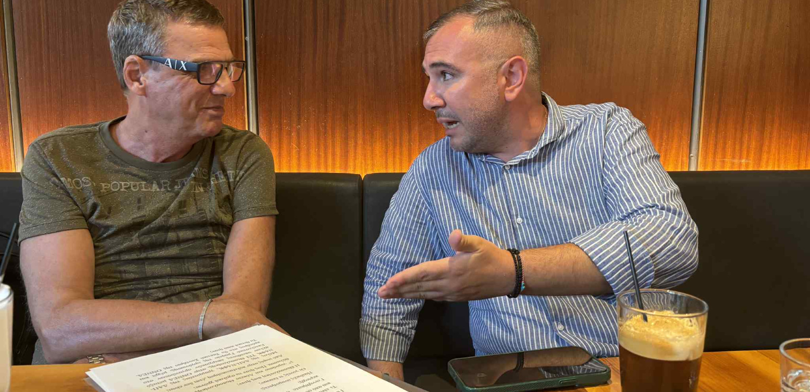 Πρωινός καφές με τον υποδιοικητή της ΔΥΠΑ Βασίλη Γεωργιάδη (βίντεο)