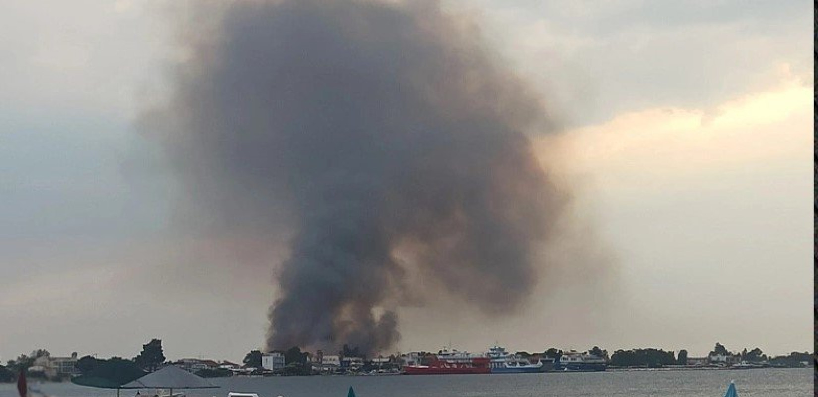 Φωτιές στη Θάσο: Χωρίς ενεργά μέτωπα μετά από ολονύχτια μάχη με τις φλόγες