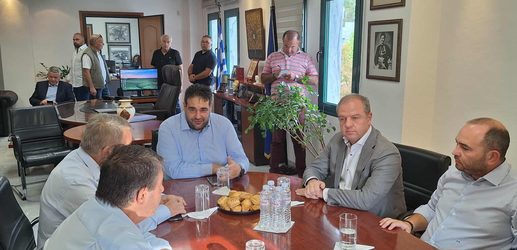 Στον Δήμο Πέλλας ο Θ. Λιβάνιος: Στο επίκεντρο η κατασκευή του Μουσικού Σχολείου και του Κολυμβητηρίου στα Γιαννιτσά Στον Δήμο Πέλλας ο Θ. Λιβάνιος: Στο επίκεντρο η κατασκευή του Μουσικού Σχολείου και του Κολυμβητηρίου στα Γιαννιτσά