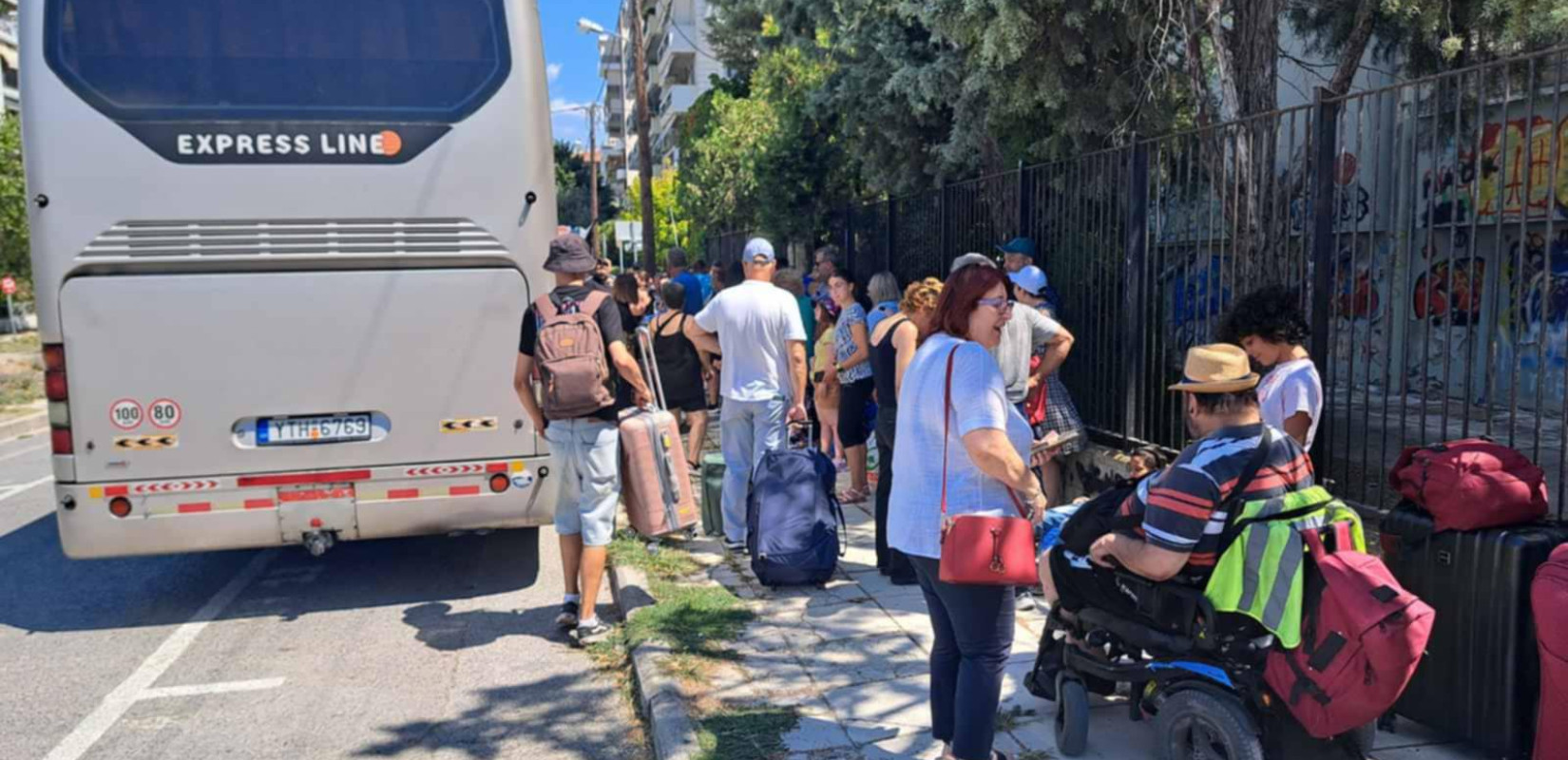 Αναχώρησαν τα ΑμεΑ του Δήμου Καλαμαριάς για την κατασκήνωση στο Οφρύνιο Καβάλας