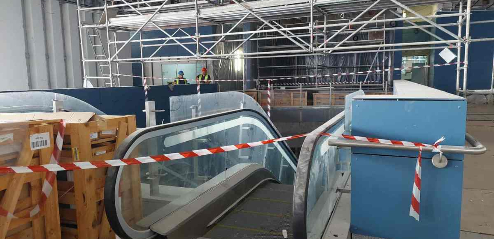 Μετρό Θεσσαλονίκης: Φεύγουν οι λαμαρίνες από τους σταθμούς της Καλαμαριάς μέσα στον Δεκέμβριο