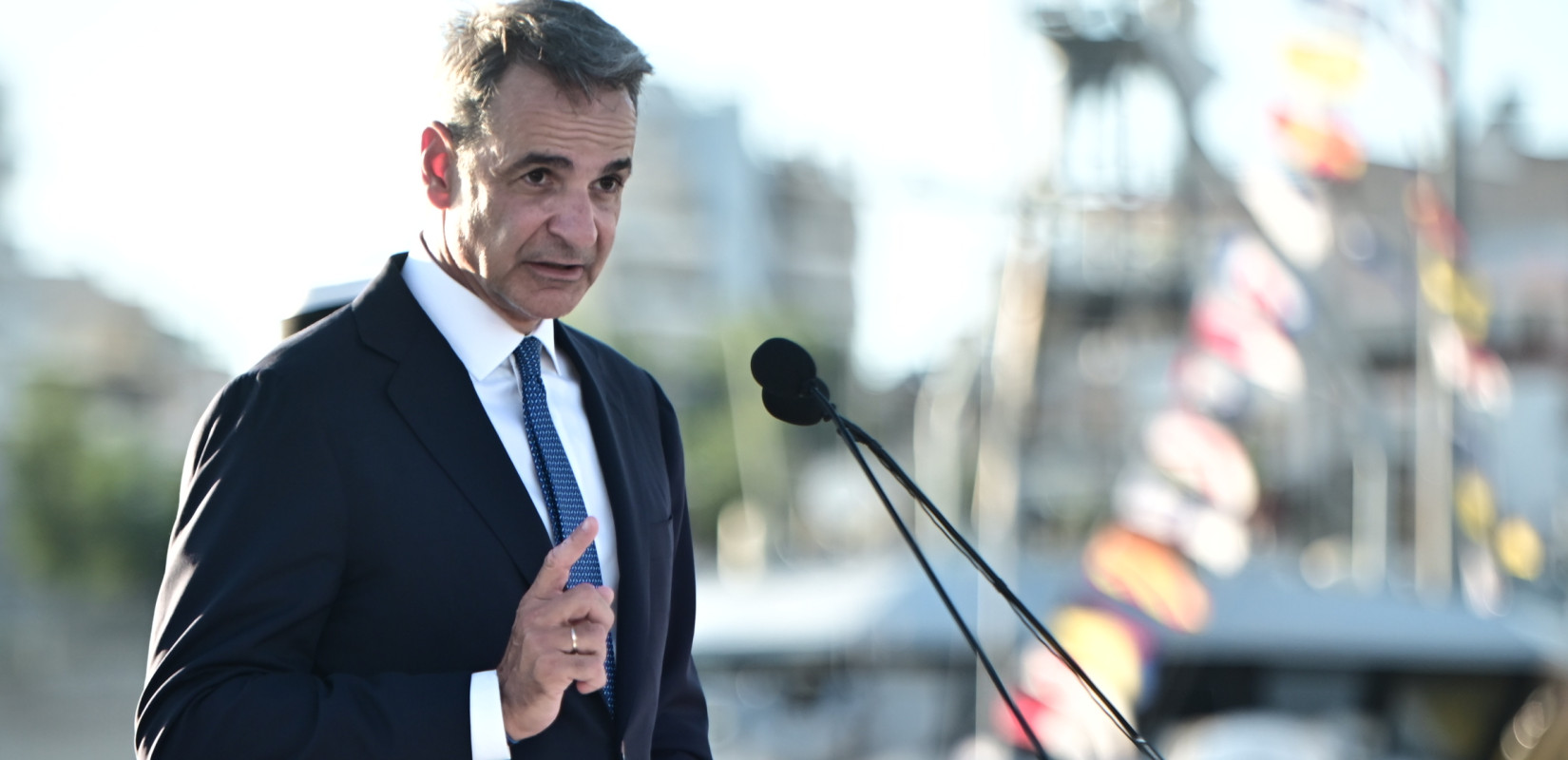 Μητσοτάκης στην παραλαβή 5 σκαφών από το Λιμενικό: Διαρκής δέσμευσή μας ότι τα ελληνικά νερά θα παραμείνουν ασφαλή