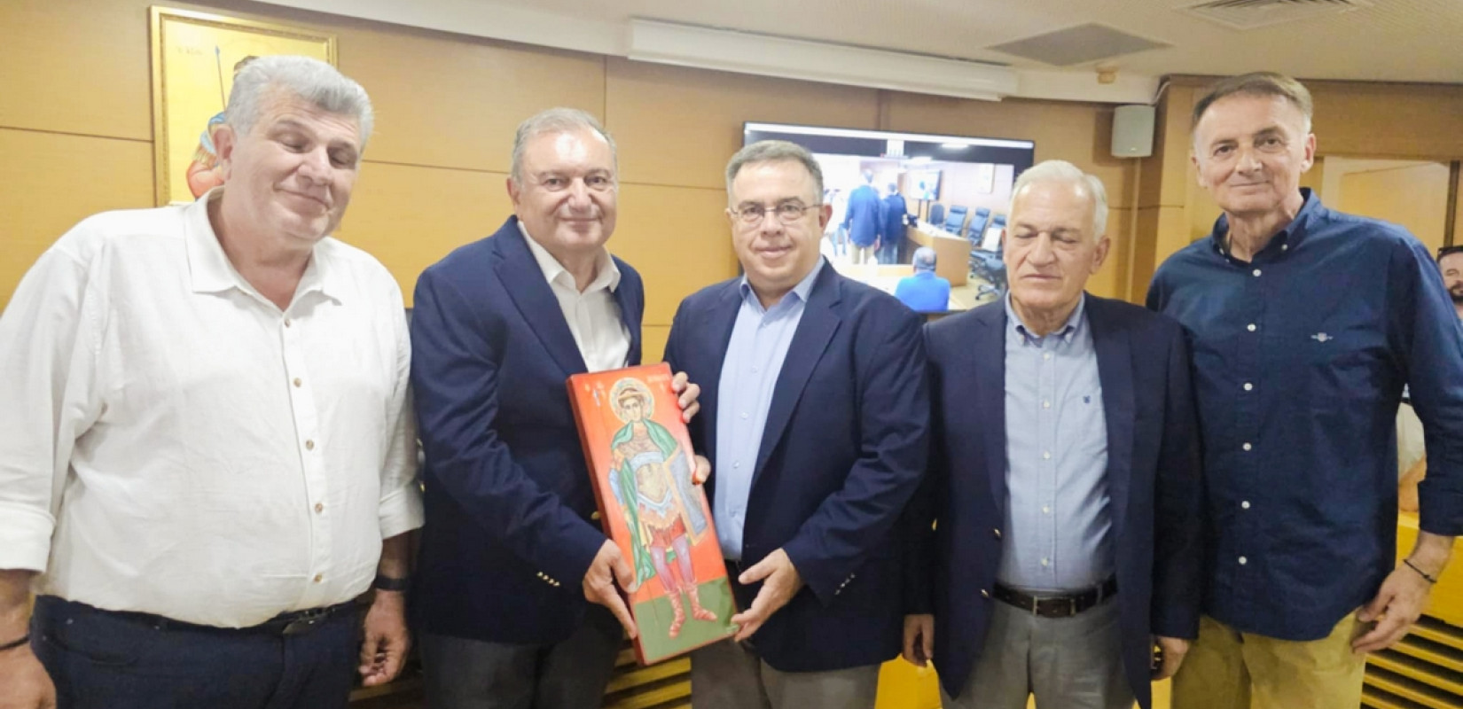 ΠΕΔΚΜ: Το Δ.Σ και οι δήμαρχοι της Κεντρικής Μακεδονίας καλωσόρισαν τον Δημήτρη Γαλαμάτη ΠΕΔΚΜ: Το Δ.Σ και οι δήμαρχοι της Κεντρικής Μακεδονίας καλωσόρισαν τον Δημήτρη Γαλαμάτη