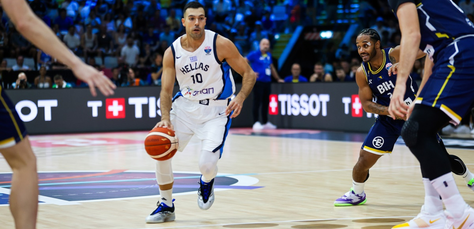 Μπάσκετ: Η Εθνική τα έκανε θάλασσα κόντρα στη Βοσνία και κινδυνεύει να χάσει την πρωτιά στον όμιλο (βίντεο)