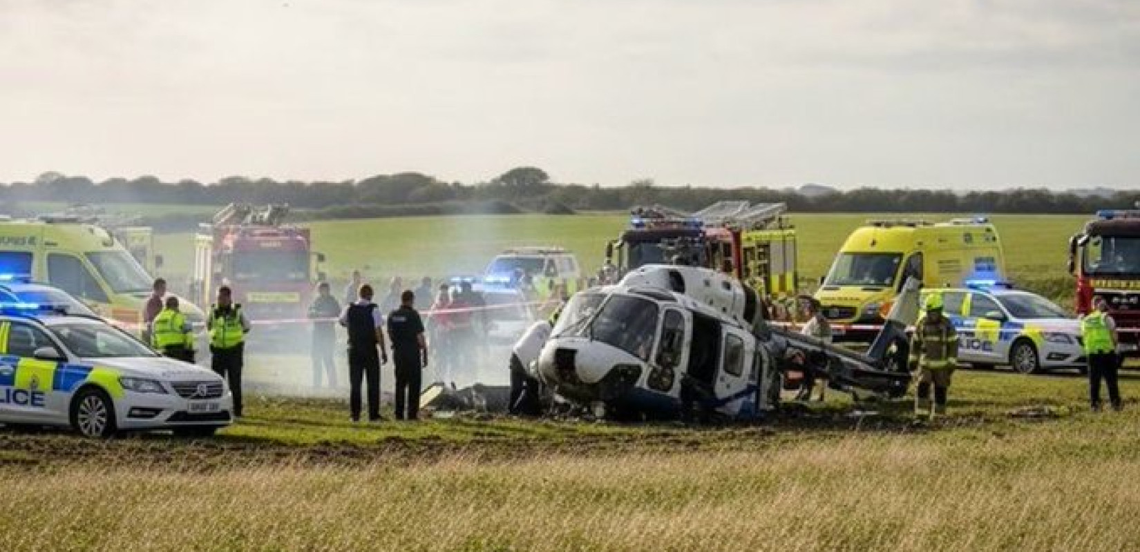 Βρετανία: Συνετρίβη ελικόπτερο -Τρεις νεκροί και ένας σοβαρά τραυματίας