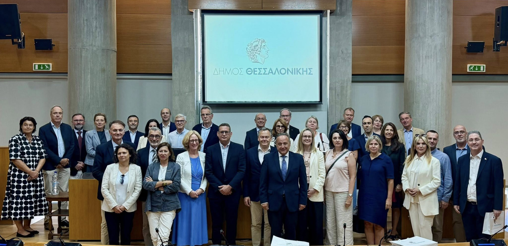 Θεσσαλονίκη: Τους πρέσβεις χωρών μελών της Ε.Ε υποδέχτηκε ο Στέλιος Αγγελούδης