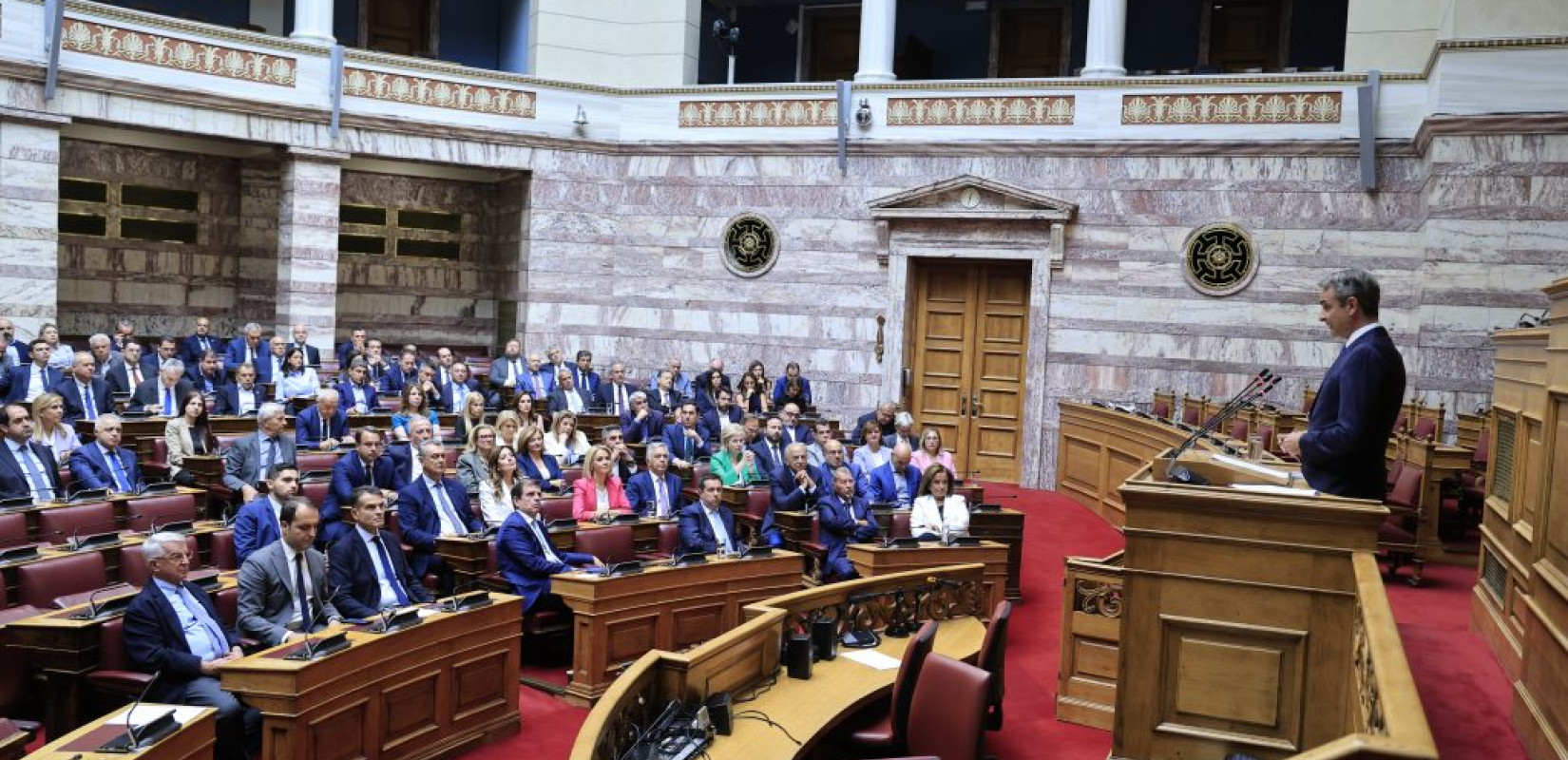Τι έγινε σήμερα στη συνεδρίαση της ΚΟ της ΝΔ - Θετικό κλίμα παρά το αντάρτικο του Βλάχου