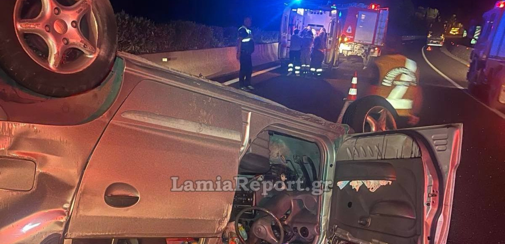 Φθιώτιδα: Τραγωδία στην Εθνική Οδό – Νεκρός ηλικιωμένος οδηγός μετά από σφοδρή σύγκρουση με νταλίκα