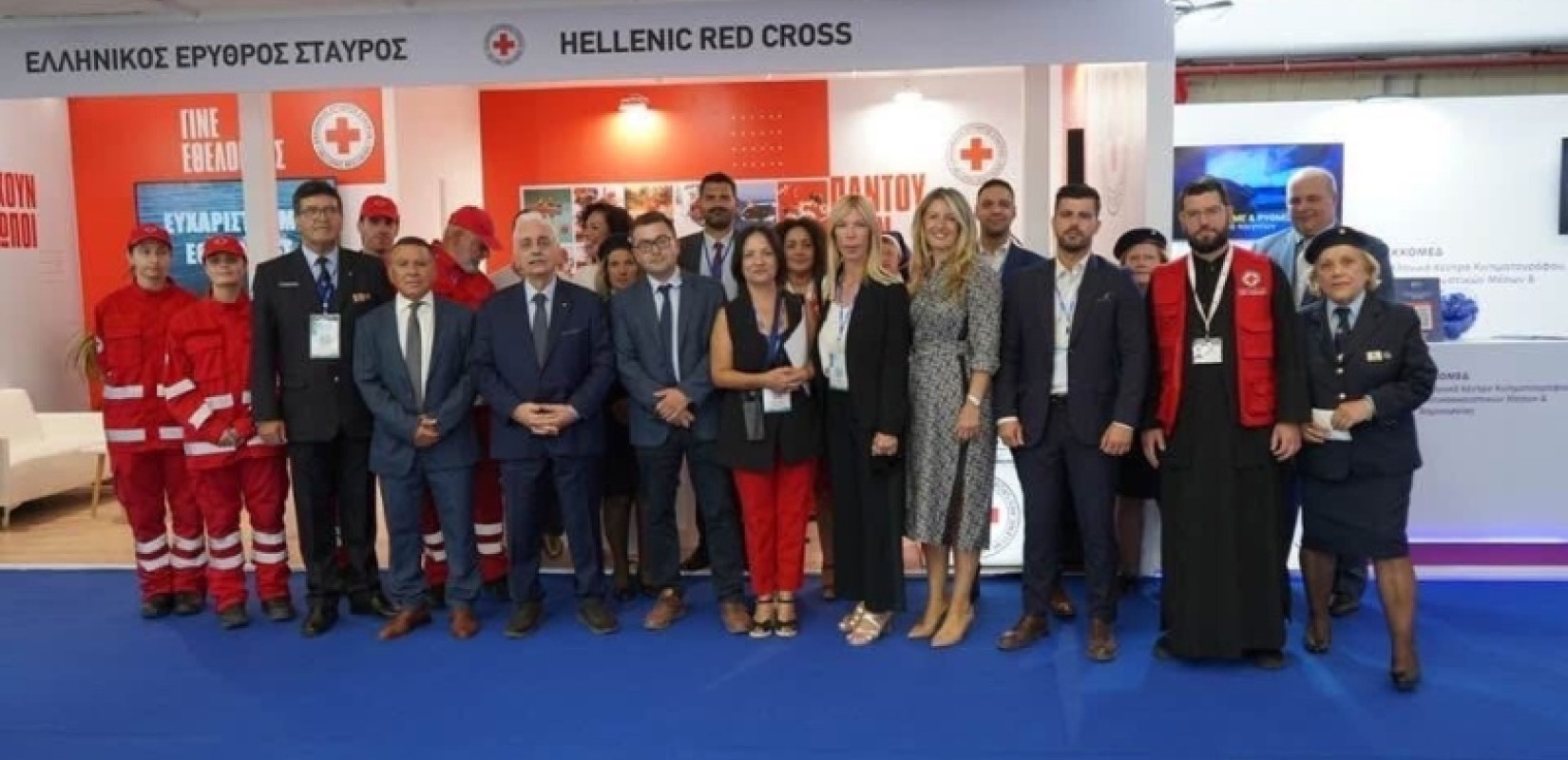 Εντυπωσιακή παρουσία του Ελληνικού Ερυθρού Σταυρού στην 89η ΔΕΘ – Δίπλα στην κοινωνία από το 1926