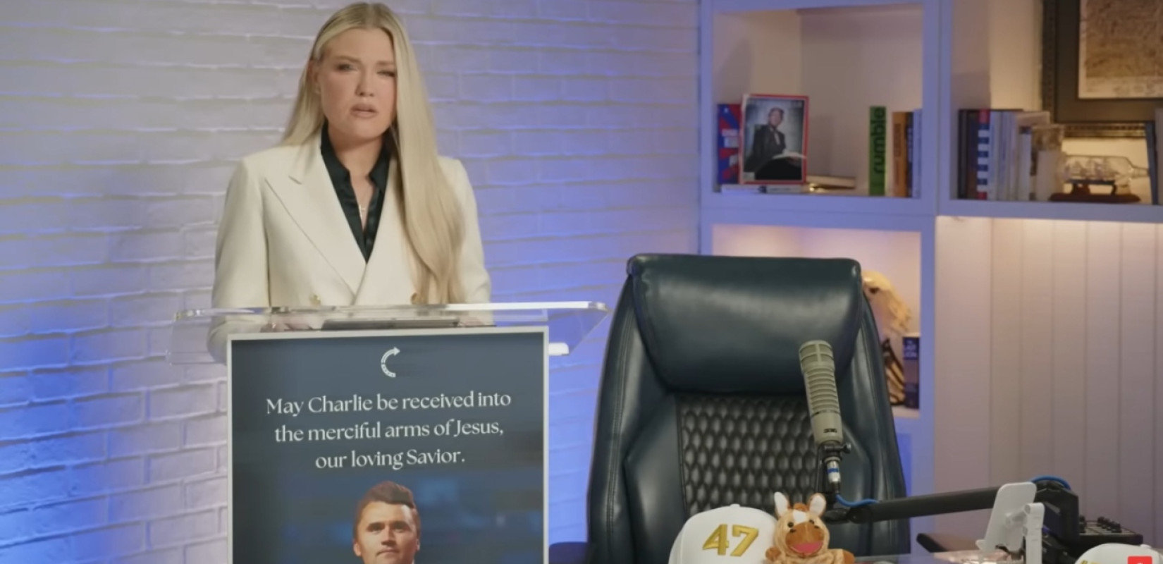 ΗΠΑ: Οι περιοδείες, οι ομιλίες και η διαδικτυακή ραδιοφωνική εκπομπή του Τσαρλι Κερκ θα συνεχιστούν υποσχέθηκε η σύζυγός του Έρικα Κερκ