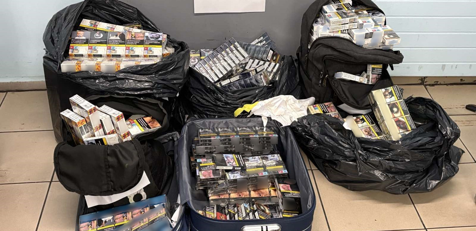 Σέρρες: Κατασχέθηκαν 24.000 τεμάχια λαθραίων τσιγάρων στον Προμαχώνα