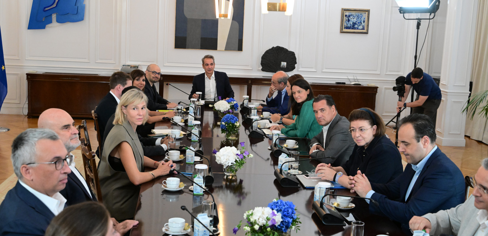 Σύσκεψη για το μέλλον της AI- Κυρ. Μητσοτάκης: «Έχουμε ένα πολύ δυναμικό οικοσύστημα καινοτομίας στην Ελλάδα»