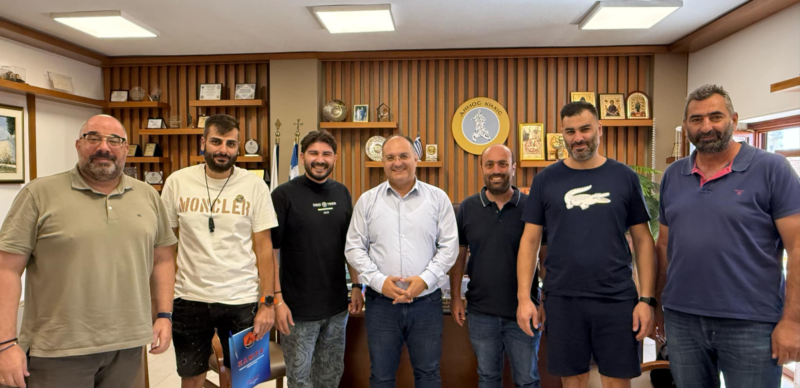 Κιλκίς: Συνάντηση Δημάρχου με τη Διοίκηση του νεοσύστατου Χωμάτινου Αθλητικού Μοτοσυκλετιστικού Σωματείου