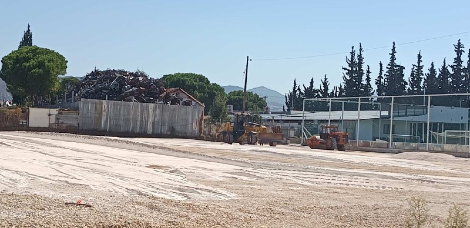 Θεσσαλονίκη: Έστρωσε ρέμα με χαλίκι για να φτιάξει... γήπεδο - Σύλληψη 38χρονου στον Εύοσμο