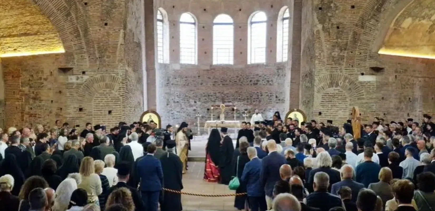 O Βαρθολομαίος στην πρώτη πατριαρχική λειτουργία στη Ροτόντα - «Η εποχή μας είναι εποχή της επιφανείας»