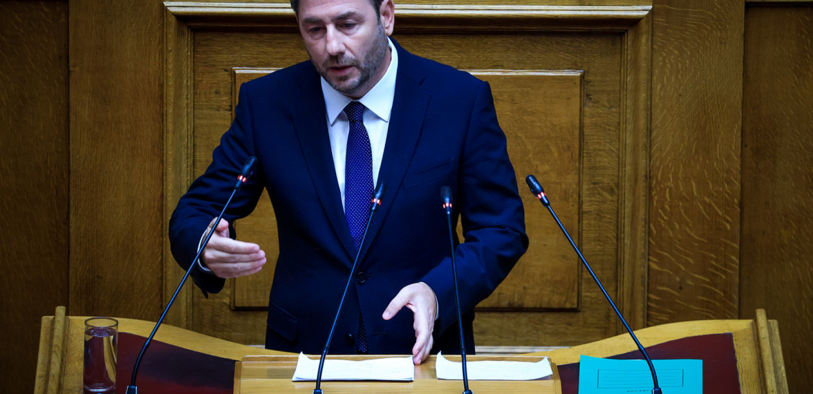 Βουλή - Νίκος Ανδρουλάκης: «Υπερψηφίζουμε για μια ακόμη Μπελαρά, αλλά δεν δίνουμε λευκή επιταγή»