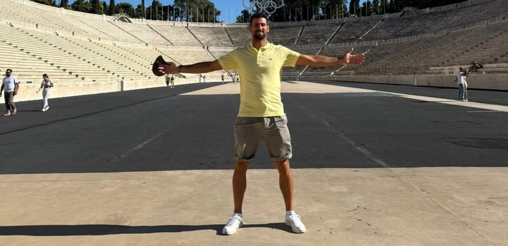 «Το πιο ιστορικό αθλητικό κέντρο στον κόσμο»: Οι εντυπώσεις του Τζόκοβιτς από το Παναθηναϊκό Στάδιο