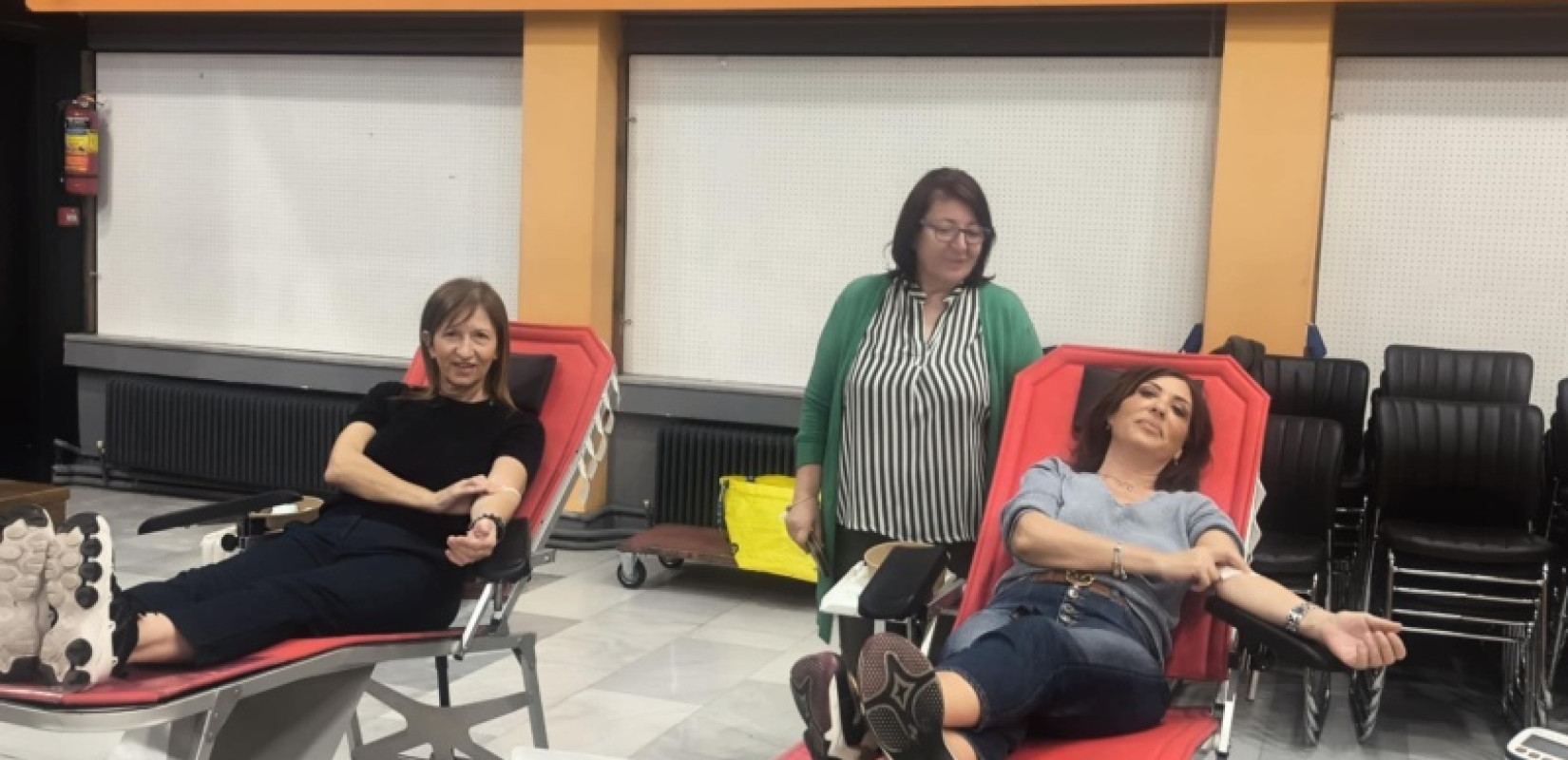 Θεσσαλονίκη: Μεγάλη συμμετοχή στην 32η Εθελοντική Αιμοδοσία του Δήμου Καλαμαριάς – Συγκεντρώθηκαν 33 φιάλες αίματος