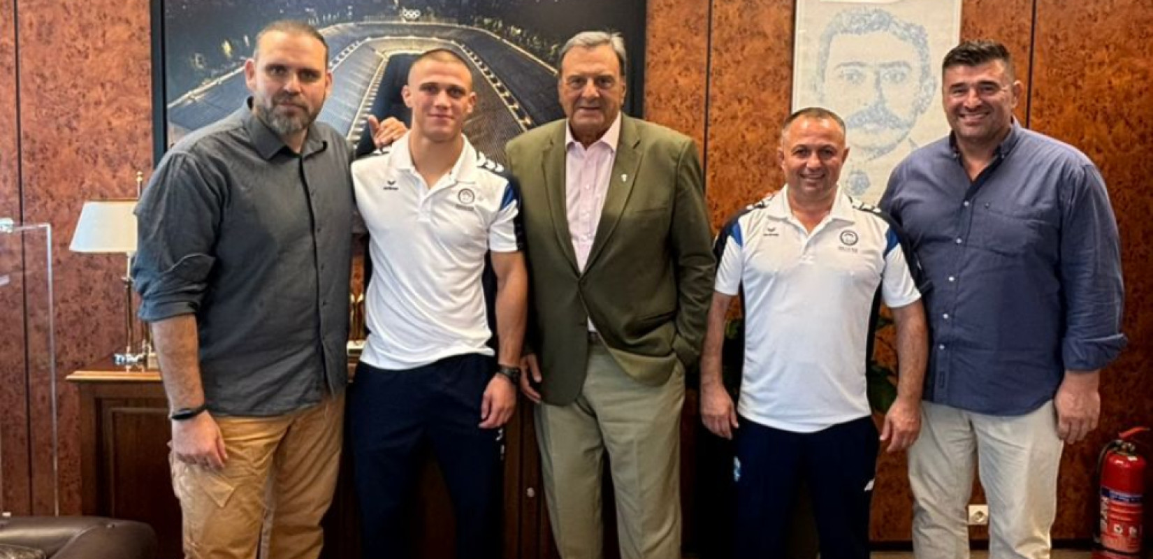 Πάλη: Η ΕΟΕ βράβευσε τον Γιώργο Κουγιουμτσίδη - Επιβράβευση από τον Βαγγέλη Μαρινάκη