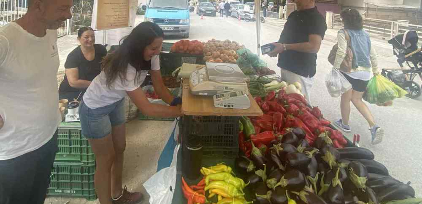 Θεσσαλονίκη: Ξεκίνησε τη λειτουργία της η λαϊκή αγορά βιολογικών προϊόντων στη Θέρμη