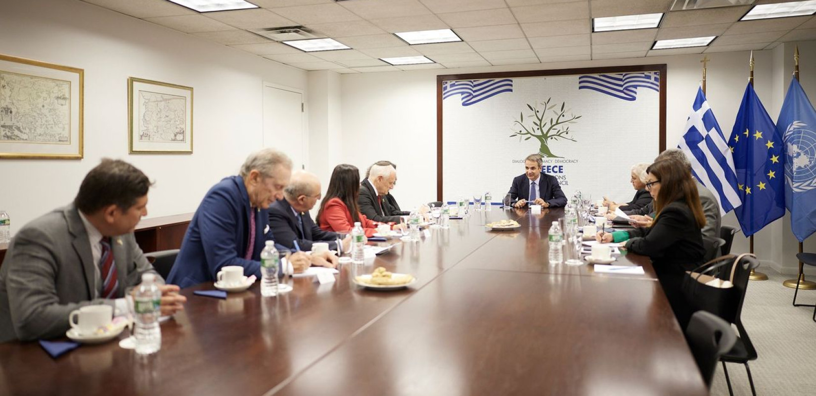 ΗΠΑ: Συναντήσεις του πρωθυπουργού με εκπροσώπους αμερικανοεβραϊκών οργανώσεων
