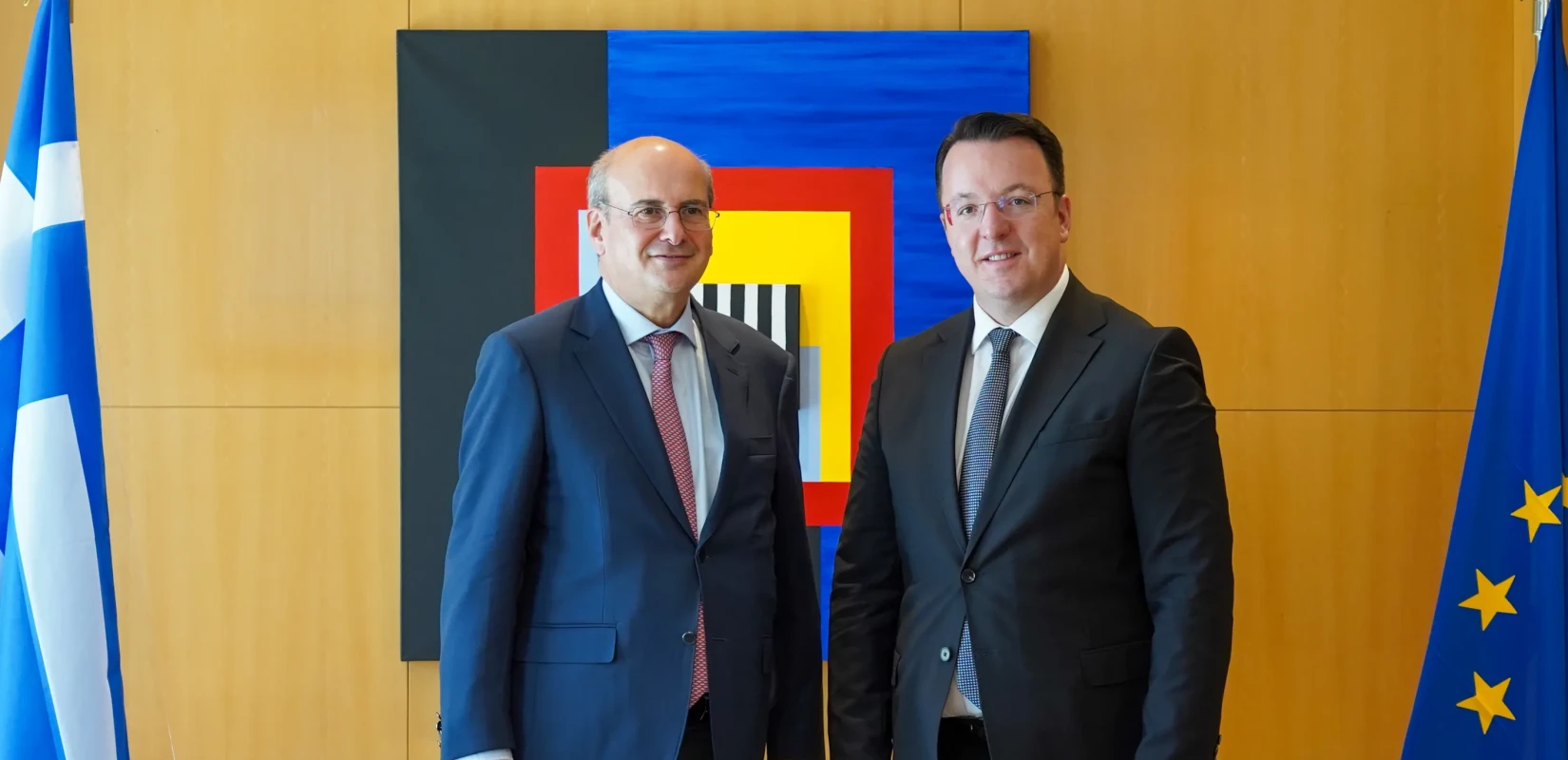 Κ. Χατζηδάκης: Συναντήθηκε με τον αντιπρόεδρο της κυβέρνησης της Βόρειας Μακεδονίας