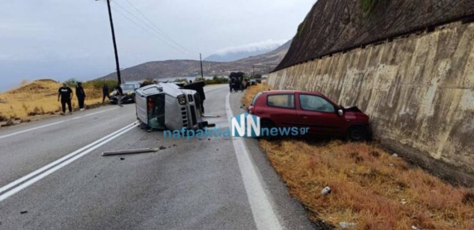 Τραγωδία στο Γαλαξίδι: Δύο νεκροί μετά από πλαγιομετωπική σύγκρουση δύο αυτοκινήτων