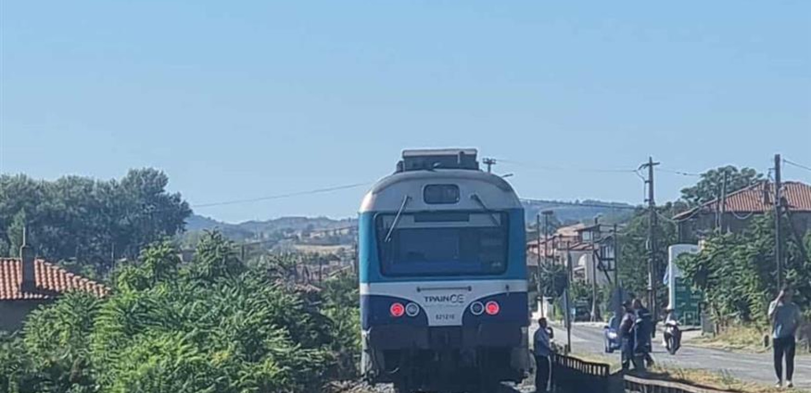Hellenic Train για Σουφλί: Το φορτηγάκι παραβίασε την αφύλακτη διάβαση