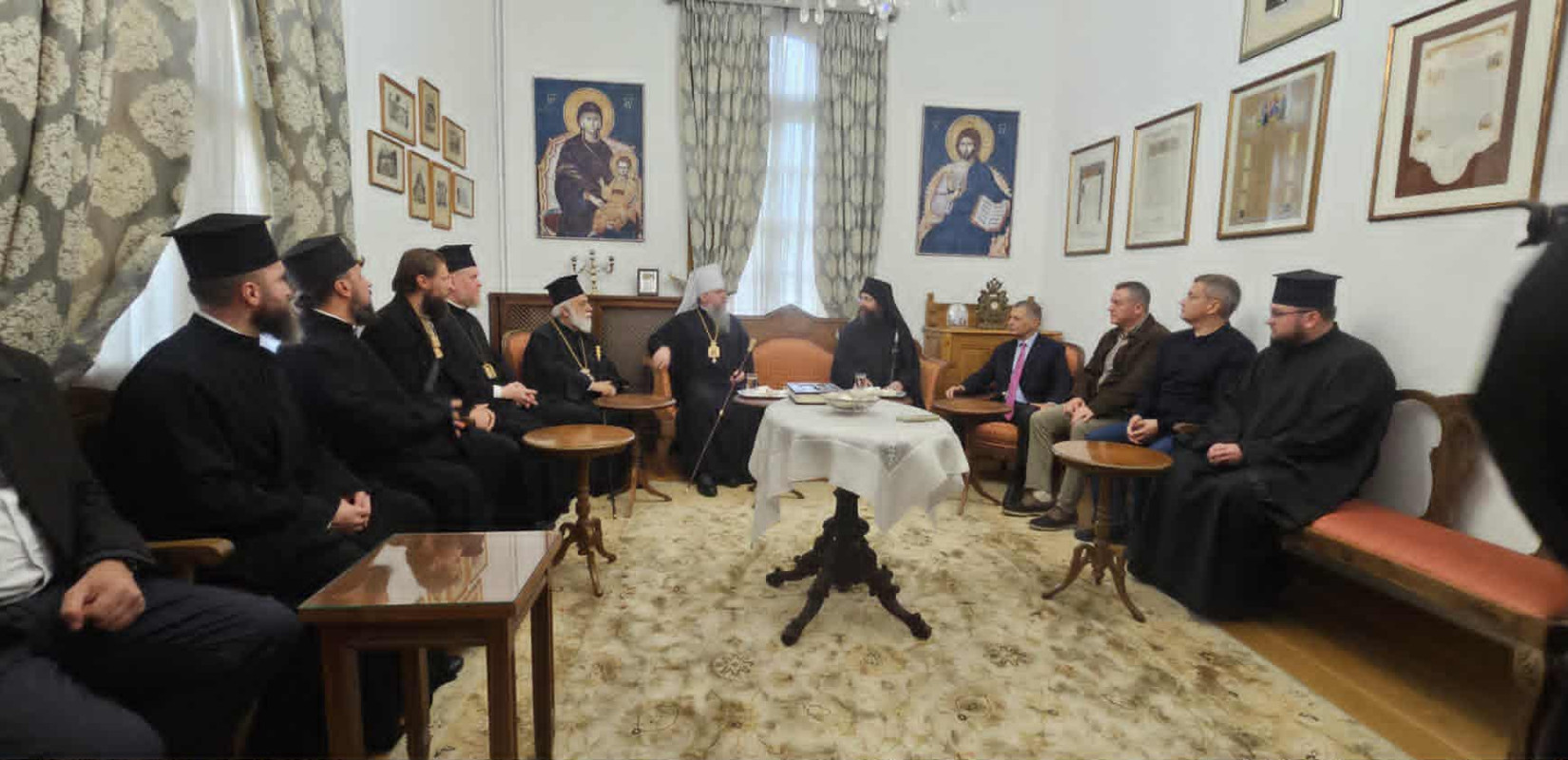 Στον Άγιον Όρος ο Μητροπολίτης Κιέβου και πάσης Ουκρανίας κ. Επιφάνιος
