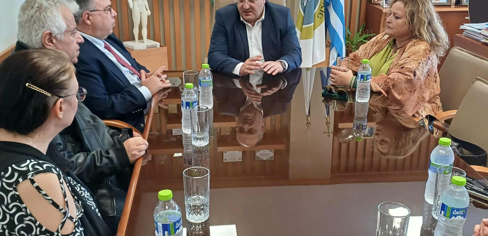 Εθιμοτυπική επίσκεψη Γενικού Γραμματέα Αποκεντρωμένης Διοίκησης Μακεδονίας Θράκης στον Δήμαρχο Κιλκίς