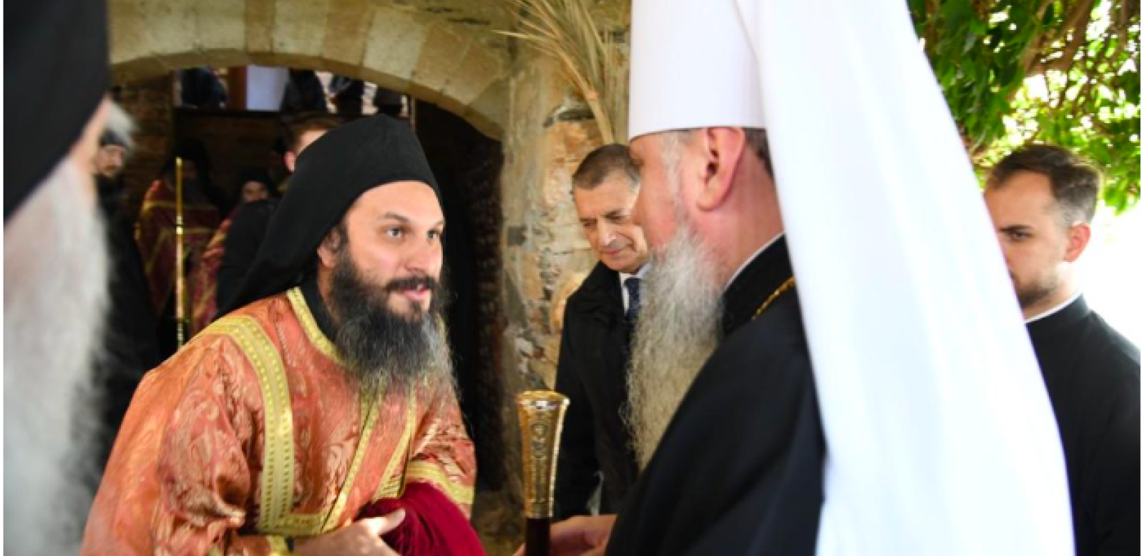 Άγιον Όρος: Ο Κιέβου και πάσης Ουκρανίας Επιφάνιος στην Μονή Ξενοφώντος