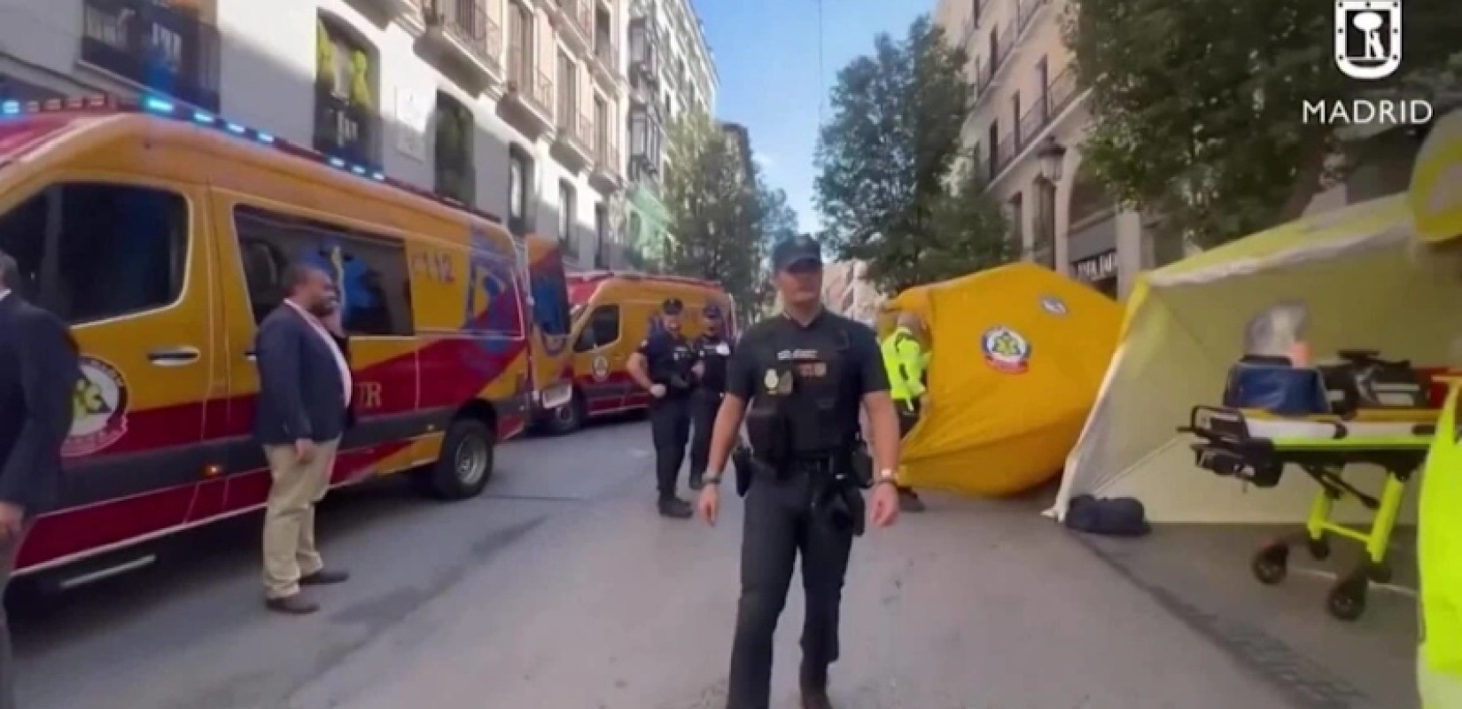 Τραγωδία στη Μαδρίτη: Δύο νεκροί και δύο αγνοούμενοι από κατάρρευση κτιρίου (βίντεο)