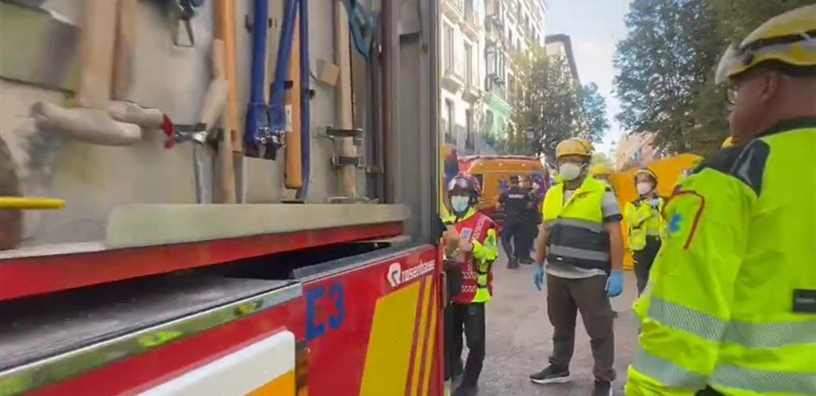 Μαδρίτη: Κατέρρευσε κτίριο στο κέντρο της πόλης (βίντεο)