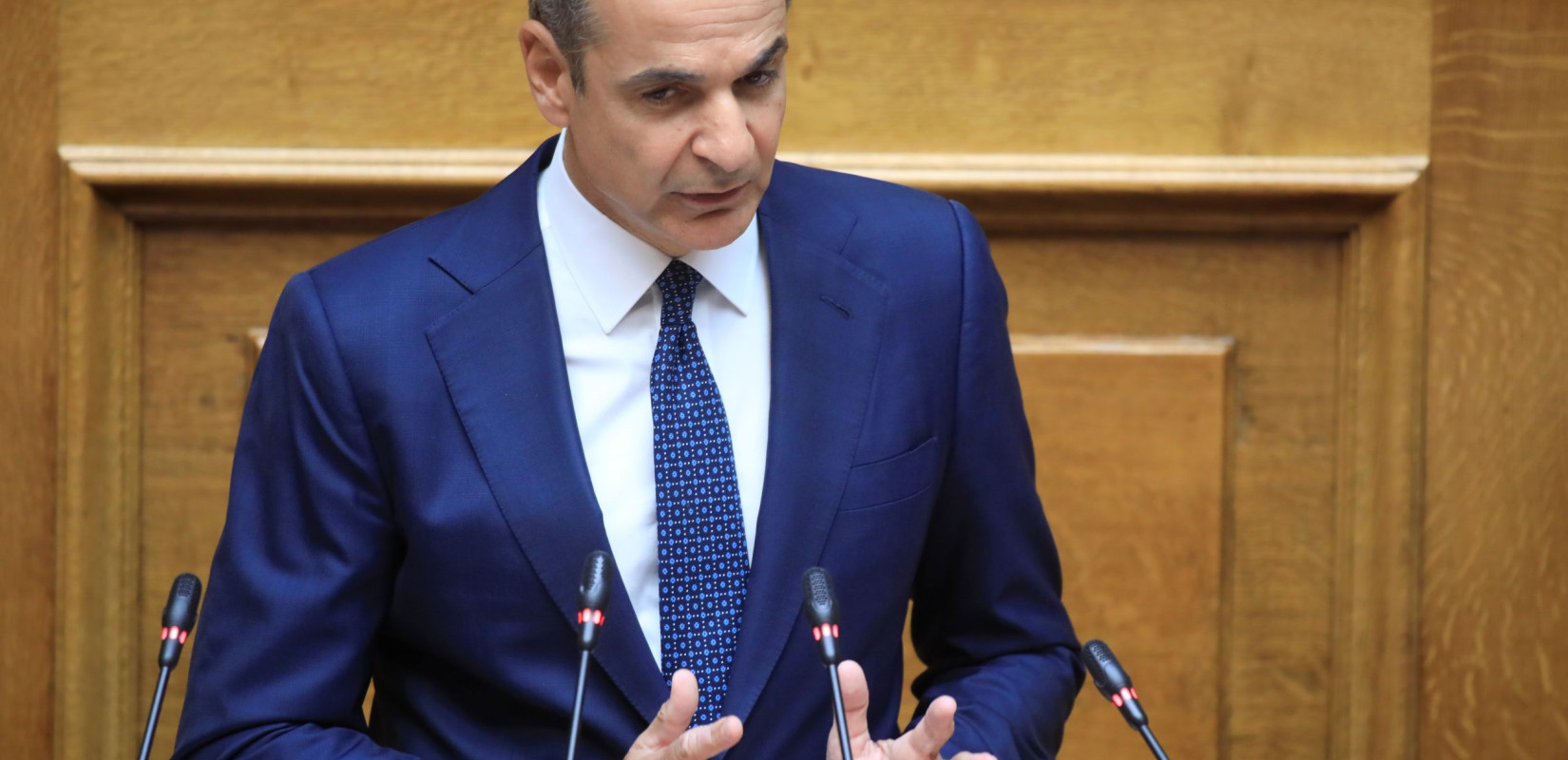 Live η δευτερολογία Μητσοτάκη: «Φροντίζω η χώρα να μην είναι πια το ρεντίκολο της Ευρώπης»