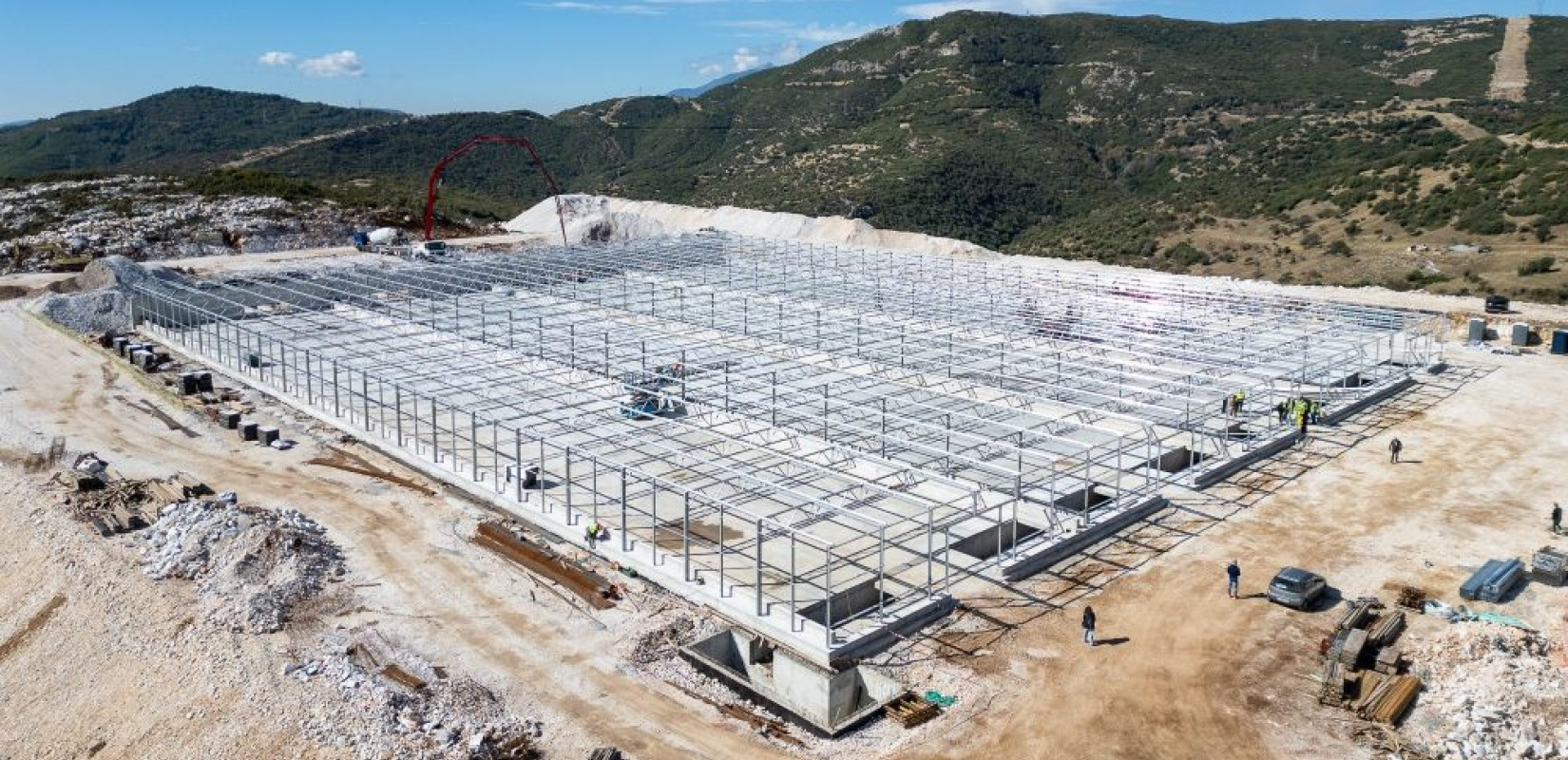 Νέα υπερσύγχρονη μονάδα ηλιακής ξήρανσης ιλύος αλλάζει το περιβαλλοντικό τοπίο σε Καβάλα και Παγγαίο