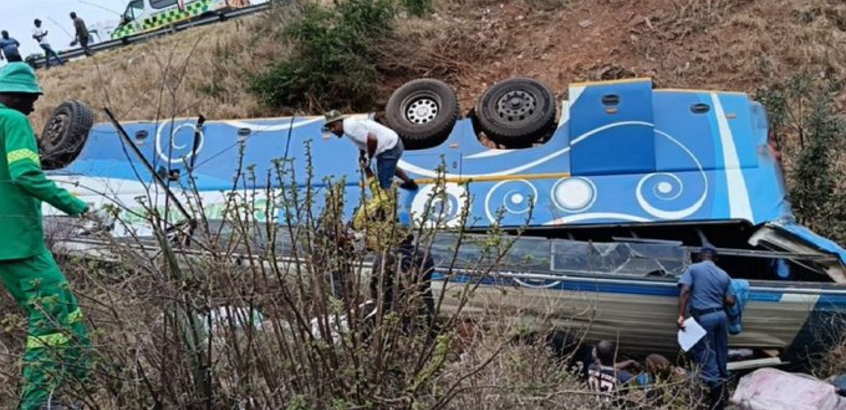 Νότια Αφρική: Νεκροί 42 άνθρωποι σε τροχαίο - Το λεωφορείο που επέβαιναν ανατράπηκε