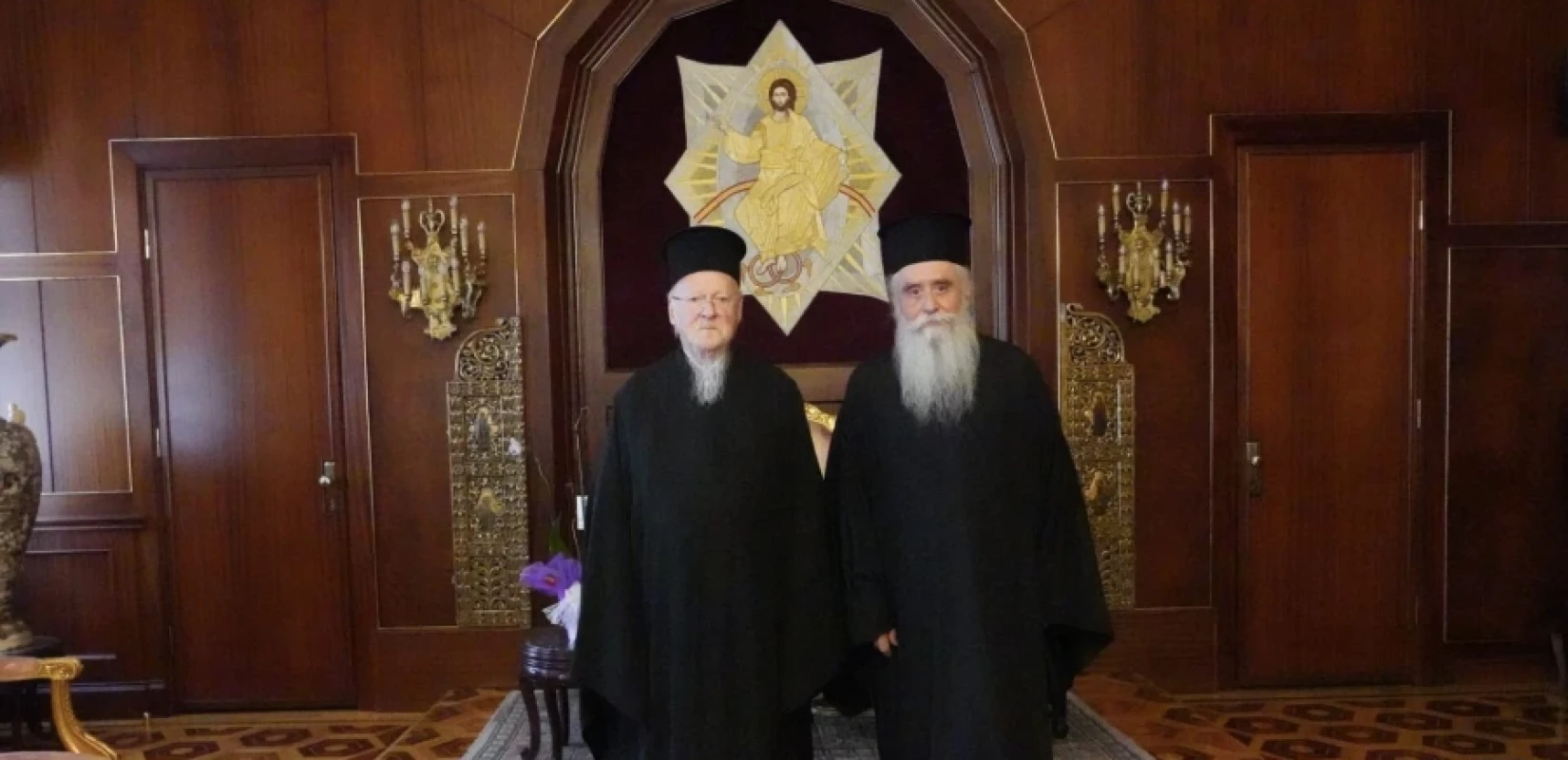 Στο Οικουμενικό Πατριαρχείο ο νέος Ηγούμενος της Μονής Σινά - Έλαβε τις ευχές του Πατριάρχη