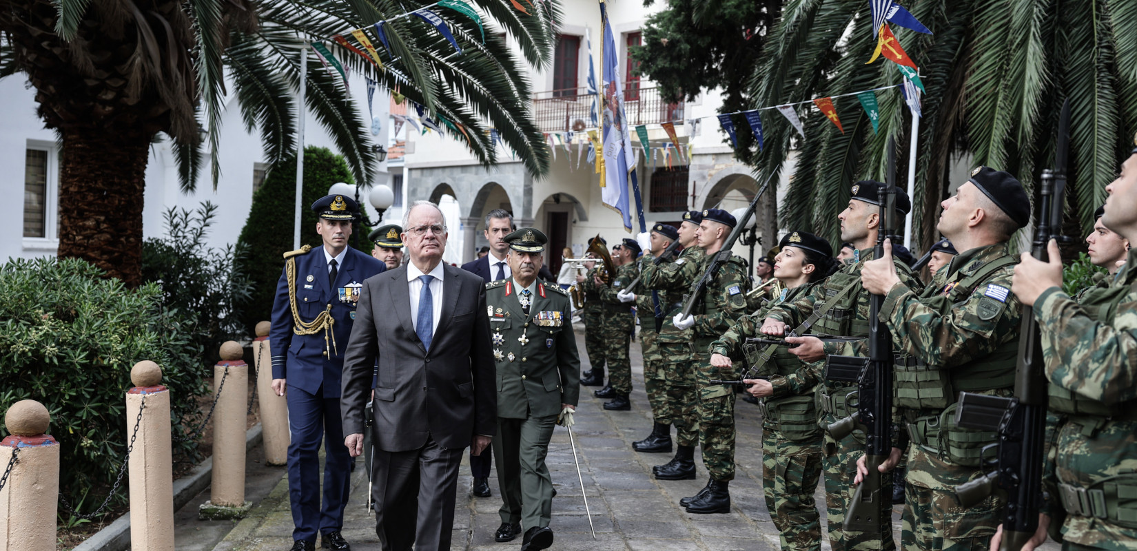 Στη Λήμνο ο Τασούλας: Το Έθνος μας υπηρετεί τις «μεγάλες του ιδέες» όταν είναι καλά προετοιμασμένο και ενωμένο