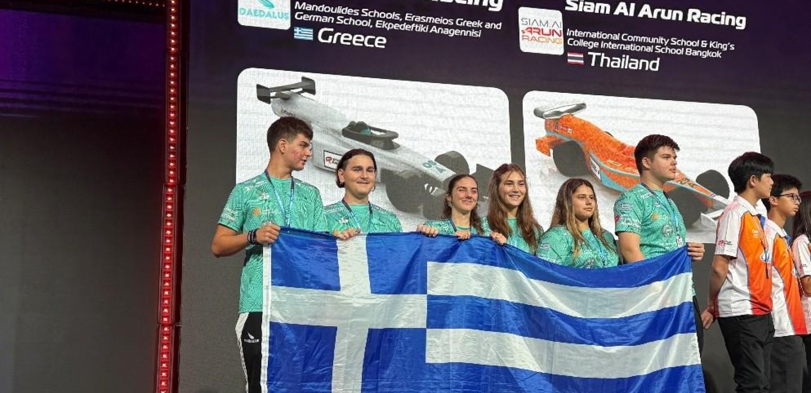 Η Daedalus Racing στους κορυφαίους του κόσμου στον Παγκόσμιο Τελικό STEM Racing στη Σιγκαπούρη