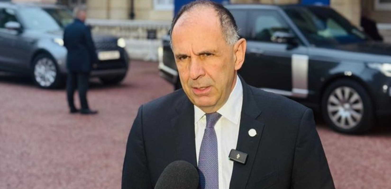 Συνάντηση Γεραπετρίτη με τον Παλαιστίνιο Αντιπρόεδρο
