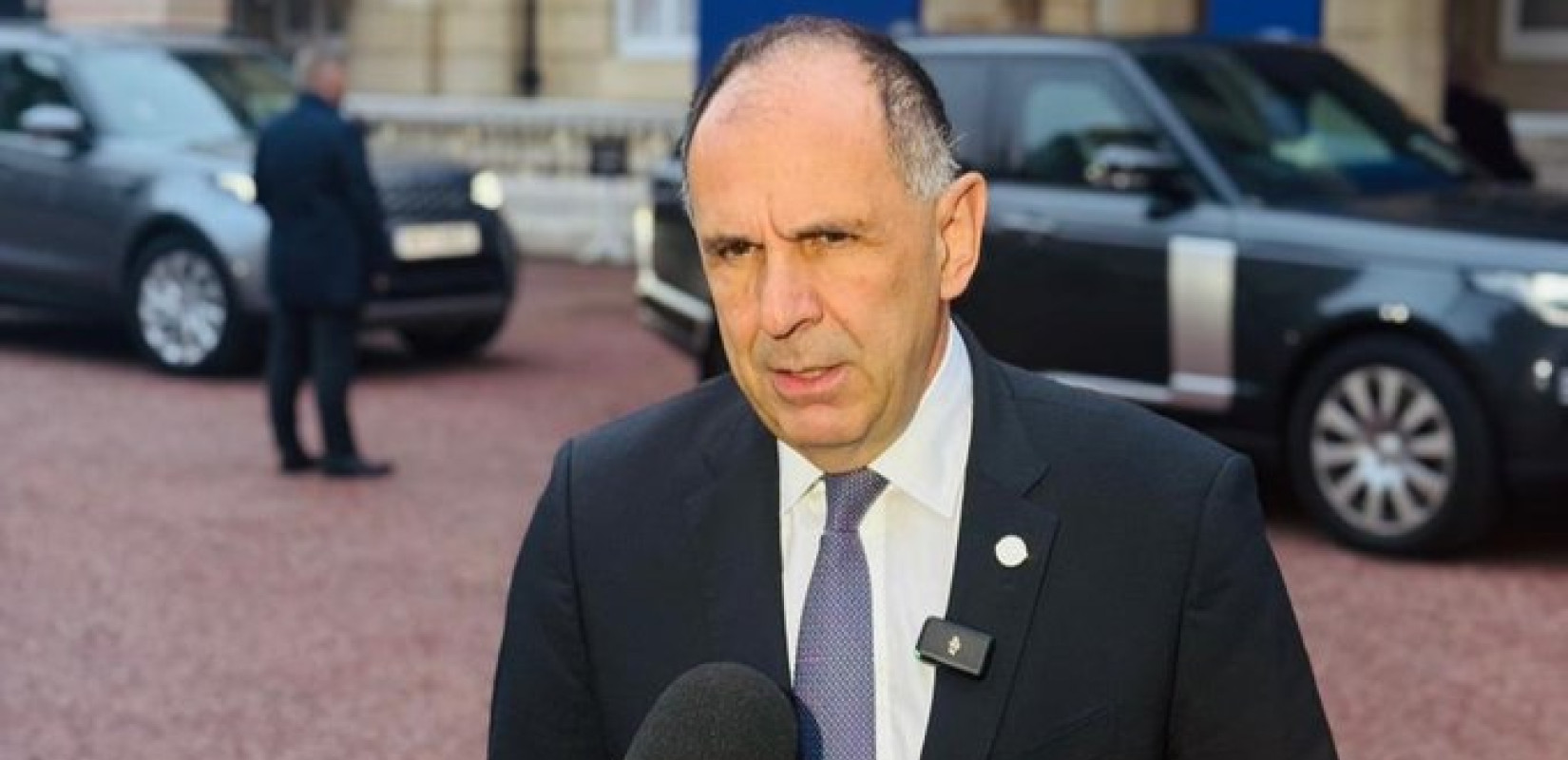 Συνάντηση Γεραπετρίτη με τον Παλαιστίνιο Αντιπρόεδρο