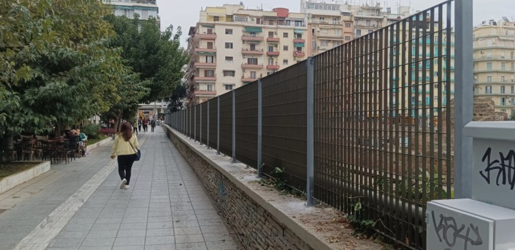 Θεσσαλονίκη: Τροποποιείται η περίφραξη στο Ανάκτορο του Γαλερίου μετά τις αντιδράσεις - Τι απαντά η Εφορεία Αρχαιοτήτων στον Στ. Αγγελούδη