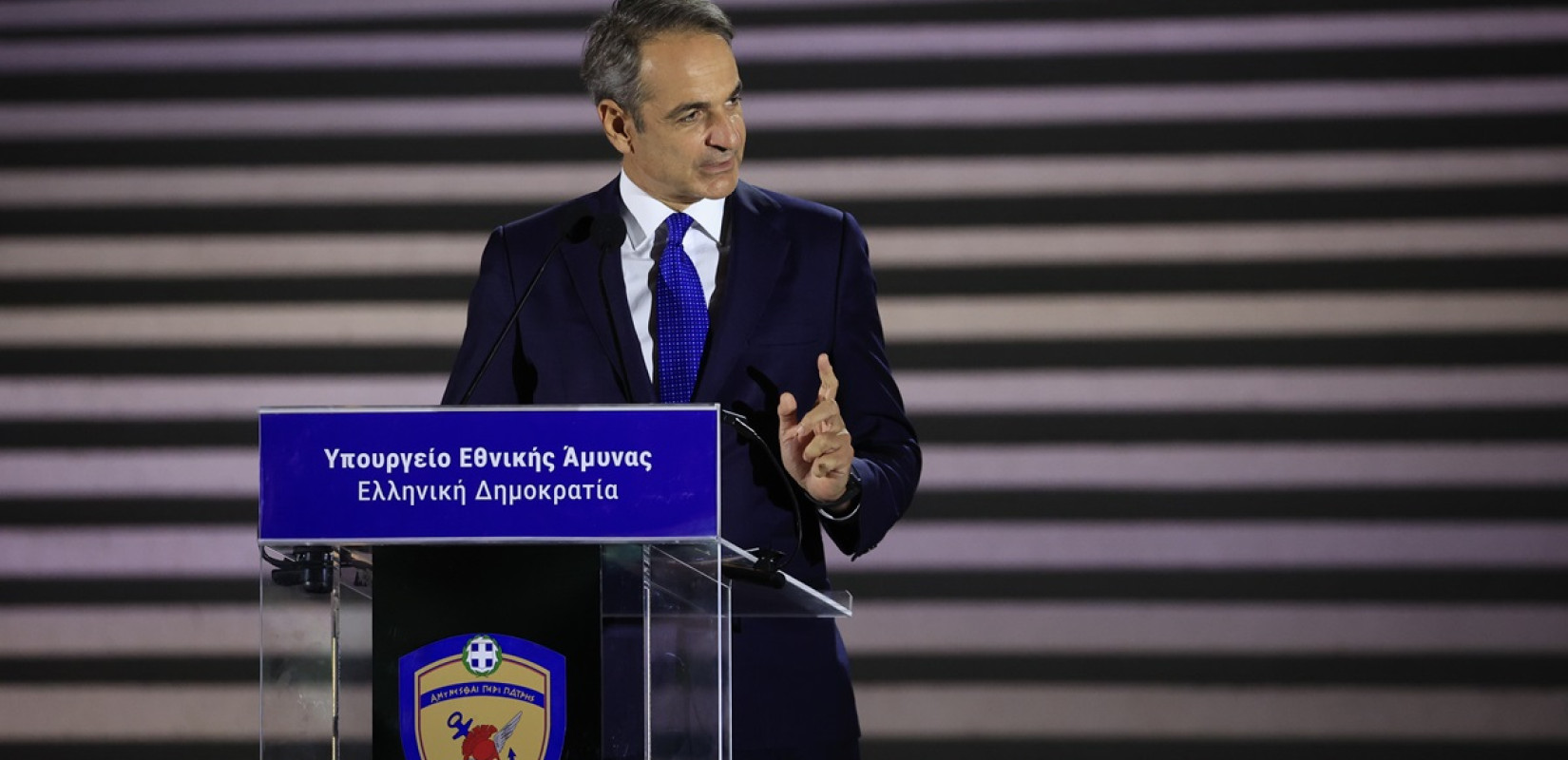 Σε νέα εποχή το ΥΠΕΘΑ - Μητσοτάκης: Σε εξέλιξη το πιο φιλόδοξο πρόγραμμα εκσυγχρονισμού των Ενόπλων Δυνάμεων Σε νέα εποχή το ΥΠΕΘΑ - Μητσοτάκης: Σε εξέλιξη το πιο φιλόδοξο πρόγραμμα εκσυγχρονισμού των Ενόπλων Δυνάμεων