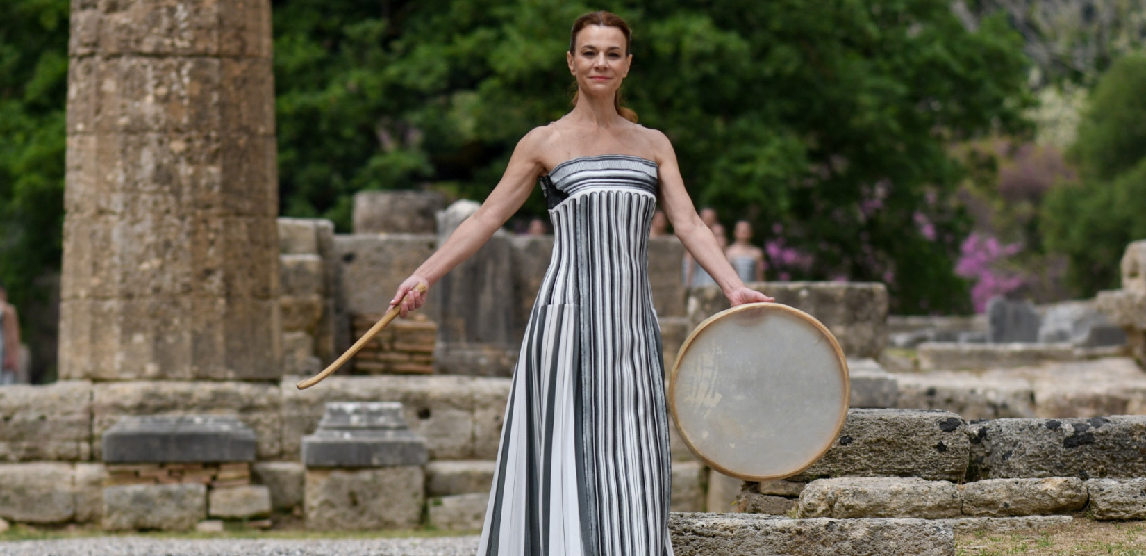 Άρτεμις Ιγνατίου: «Η Ολυμπιακή Φλόγα συμβολίζει πάνω απ' όλα την Ελλάδα» (βίντεο)