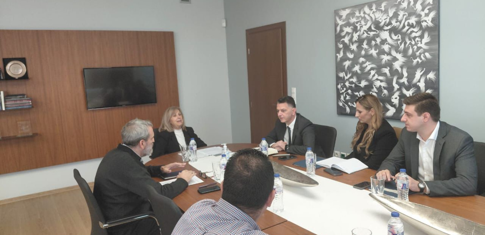 Θεσσαλονίκη: Συνάντηση εργασίας Μπεκίρη - Μπίλλια - Αηδονά